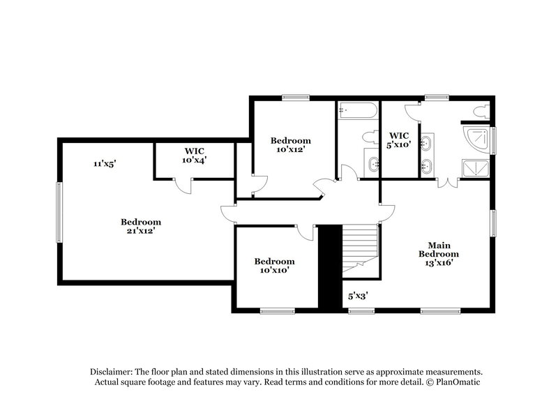 2,930/Mo, 7228 Hunters Horn Dr Olive Branch, MS 38654 Floor Plan View 2