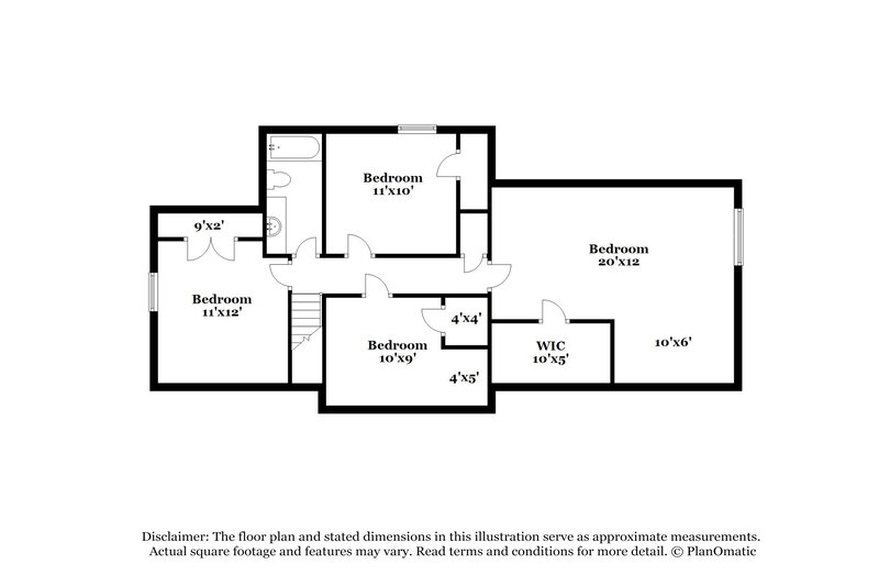 2,060/Mo, 10020 Fox Chase Dr Olive Branch, MS 38654 Floor Plan View 2