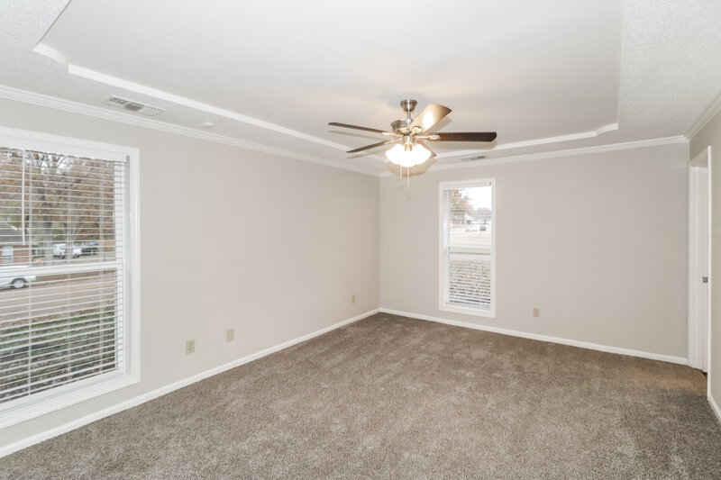1,920/Mo, 5465 Pear Dr Southaven, MS 38671 Main Bedroom View