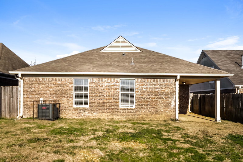 1,725/Mo, 7787 Allen Ridge Ln Olive Branch, MS 38654 Rear View
