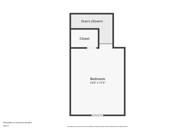 1,845/Mo, 916 Keebler Cove Southaven, MS 38671 Floor Plan View