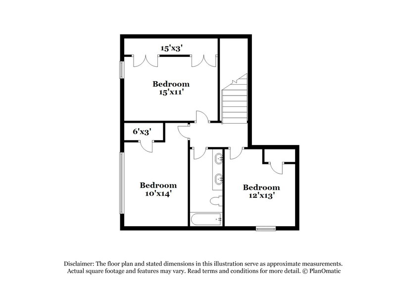 1,540/Mo, 1352 Arbor Lake Dr Horn Lake, MS 38637 Floor Plan View 2