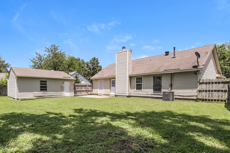 1,695/Mo, 7549 Clarkfield Pl Southaven, MS 38671 Rear View 2