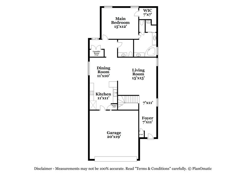 1,915/Mo, 2680 Bending Elm Dr Cordova, TN 38016 Floorplan View