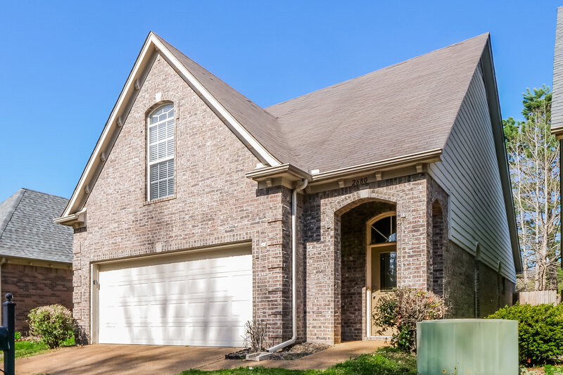 1,900/Mo, 2680 Bending Elm Dr Cordova, TN 38016 Front View