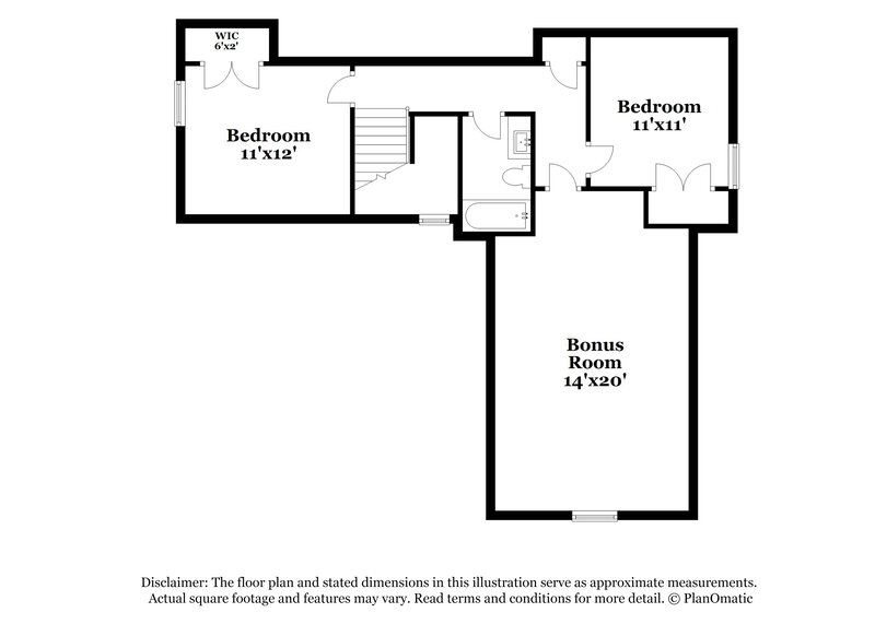 1,775/Mo, 10010 Cameron Ridge Trail Cordova, TN 38016 Floorplan View 2