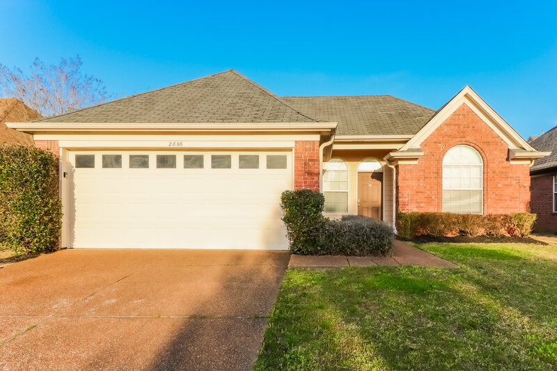 1,895/Mo, 2806 Breezy Ridge Trail Cordova, TN 38016 External View