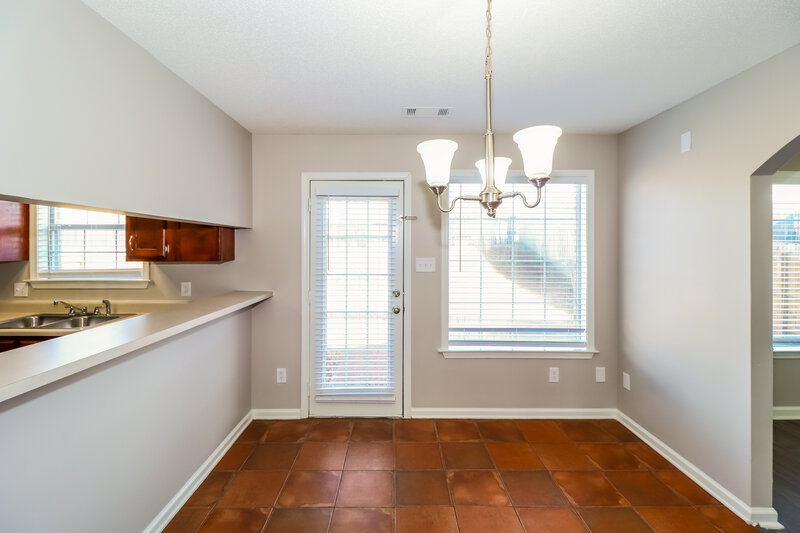 1,840/Mo, 2786 Breezy Ridge Trail Cordova, TN 38016 Breakfast Nook View