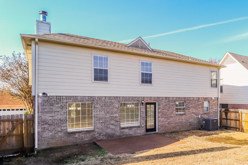 1,840/Mo, 2786 Breezy Ridge Trail Cordova, TN 38016 Rear View
