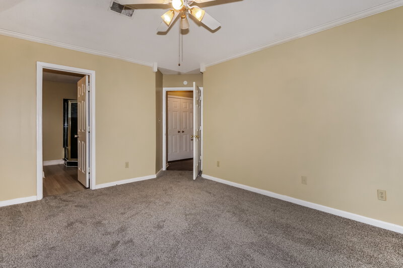 1,705/Mo, 2184 Stone Stream Dr Cordova, TN 38016 Main Bedroom View 2