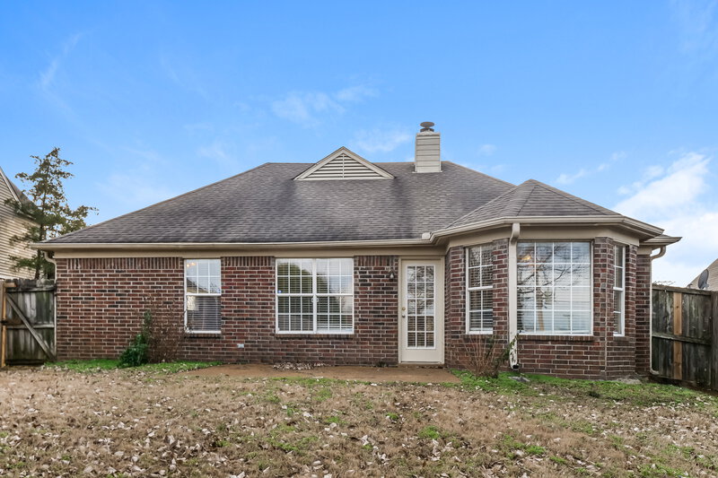 1,705/Mo, 2184 Stone Stream Dr Cordova, TN 38016 Rear View 2