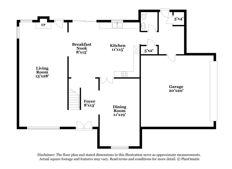 3,150/Mo, 269 Locust Grove Dr Cordova, TN 38018 Floor Plan View