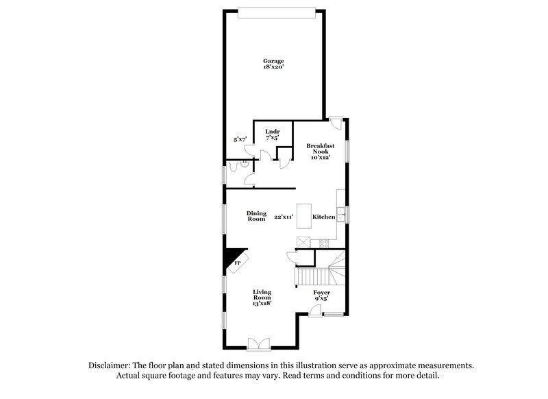 1,765/Mo, 8513 Griffin Park Dr Cordova, TN 38018 Floor Plan View