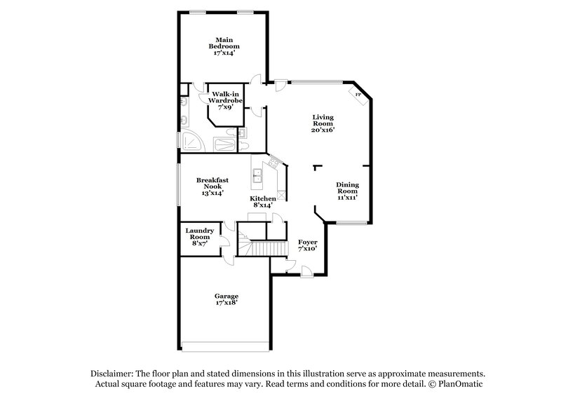 1,990/Mo, 1100 Green Fern Cove Cordova, TN 38018 Floor Plan View