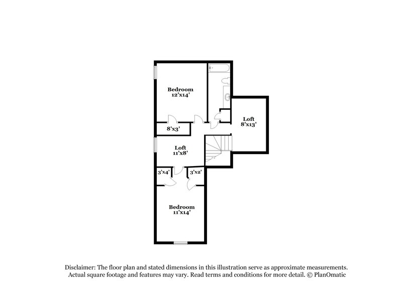 1,990/Mo, 1100 Green Fern Cove Cordova, TN 38018 Floor Plan View 2