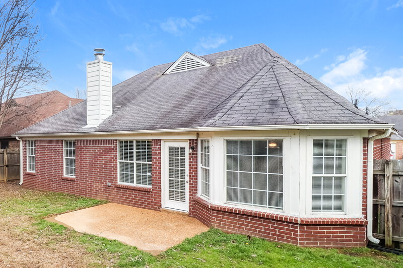 1,770/Mo, 1015 Jessica Lauren Dr Cordova, TN 38018 Rear View