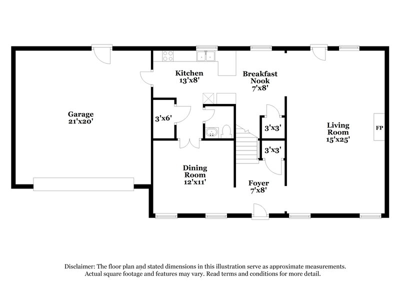 3,200/Mo, 952 Grouse Meadows Dr Cordova, TN 38018 Floor Plan View