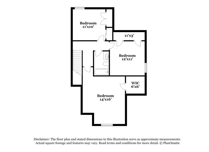 1,755/Mo, 1016 Lorena Cove Cordova, TN 38018 Floor Plan View 2