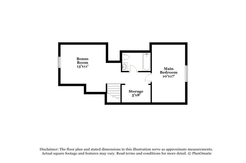 1,740/Mo, 5447 Park Ave Memphis, TN 38119 Floor Plan View 2