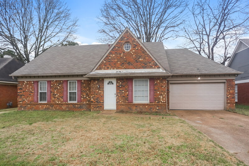 1,785/Mo, 4483 Green Creek Memphis, TN 38125 External View