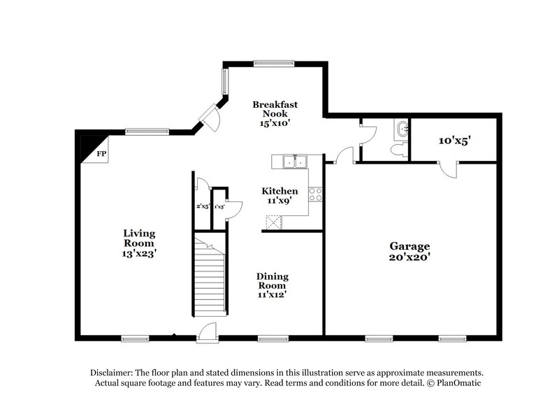 2,170/Mo, 7708 Baysweet Dr Memphis, TN 38125 Floor Plan View
