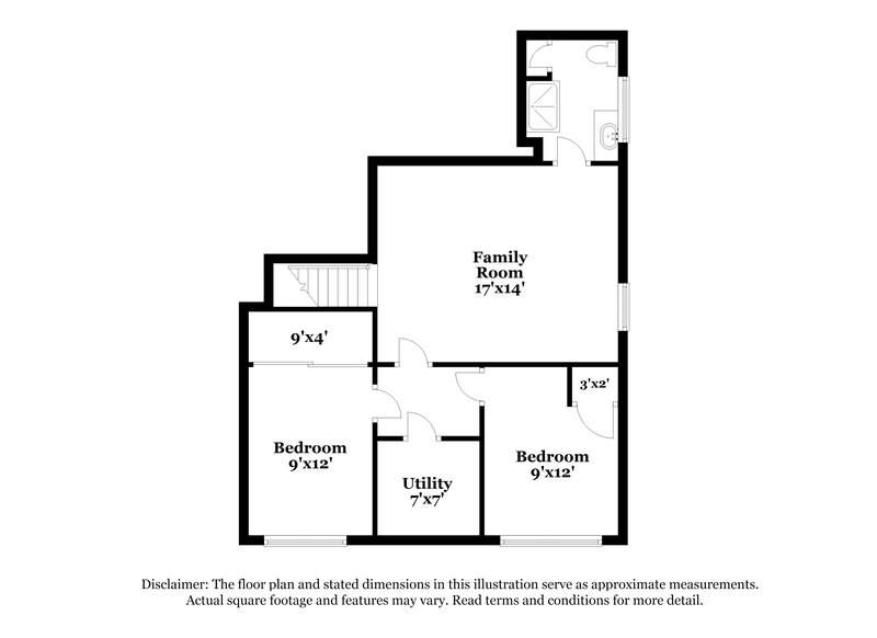 2,300/Mo, 3259 Powers Rd Memphis, TN 38128 Floor Plan View 3