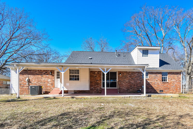1,785/Mo, 3188 Bluefield St Memphis, TN 38128 Rear View 2
