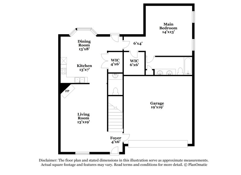 1,780/Mo, 4942 Copper Valley Cove Memphis, TN 38141 Floor Plan View