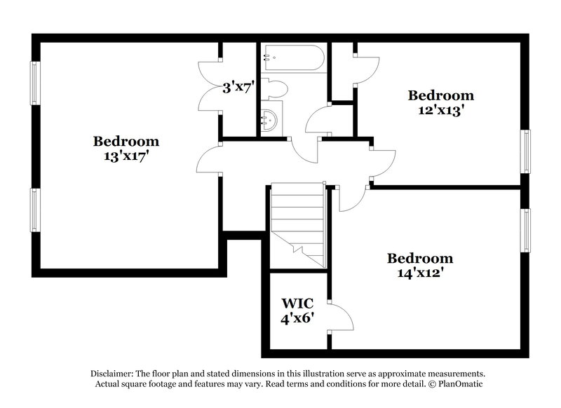 1,780/Mo, 4942 Copper Valley Cove Memphis, TN 38141 Floor Plan View 2