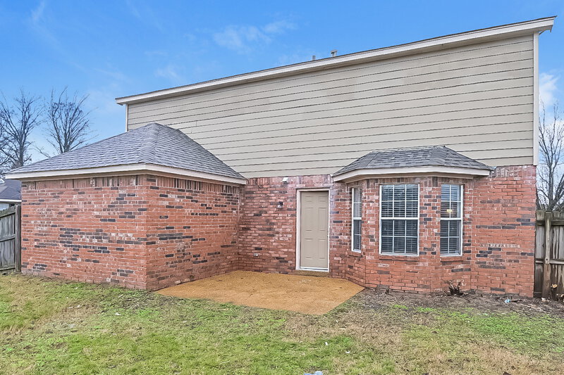 1,780/Mo, 4942 Copper Valley Cove Memphis, TN 38141 Rear View