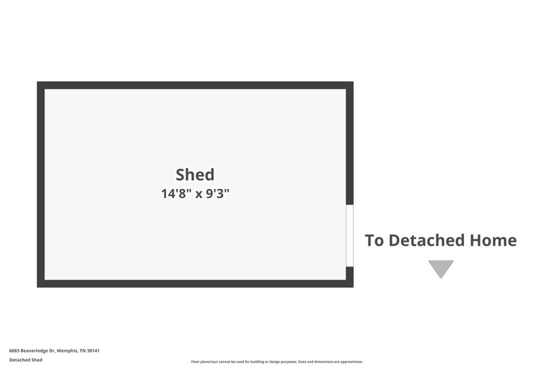 1,490/Mo, 6683 Beaverlodge Dr Memphis, TN 38141 Floor Plan View 2