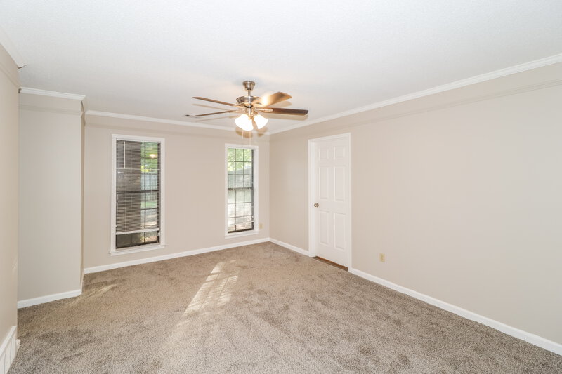 1,550/Mo, 6638 Meadow Bend Dr Memphis, TN 38141 Main Bedroom View 2