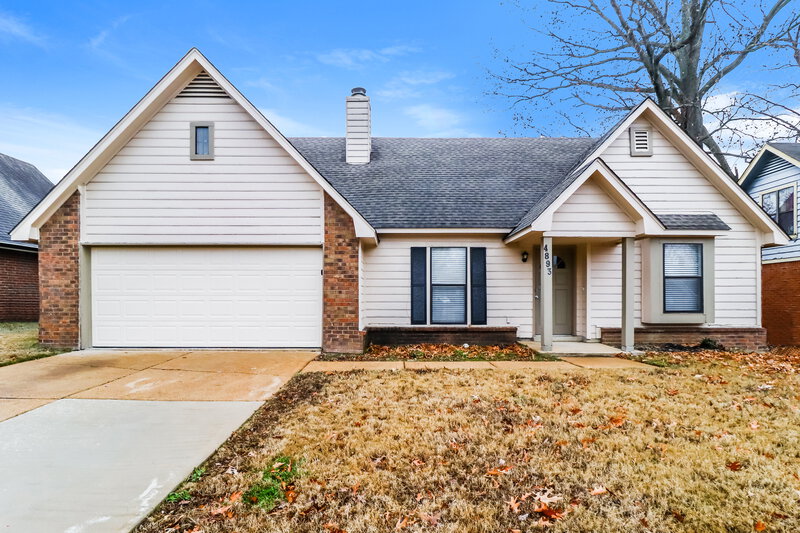 1,590/Mo, 4893 Barkshire Dr Memphis, TN 38141 External View