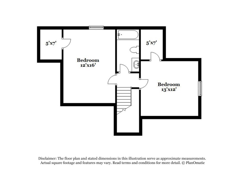 1,590/Mo, 4893 Barkshire Dr Memphis, TN 38141 Floor Plan View 2