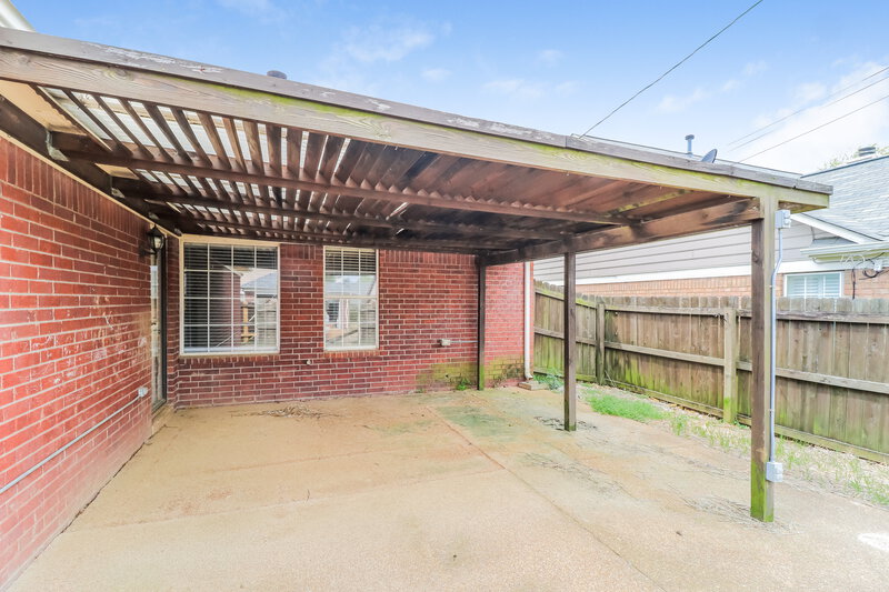 1,675/Mo, 8420 Palm Springs Dr Cordova, TN 38016 Rear View 2