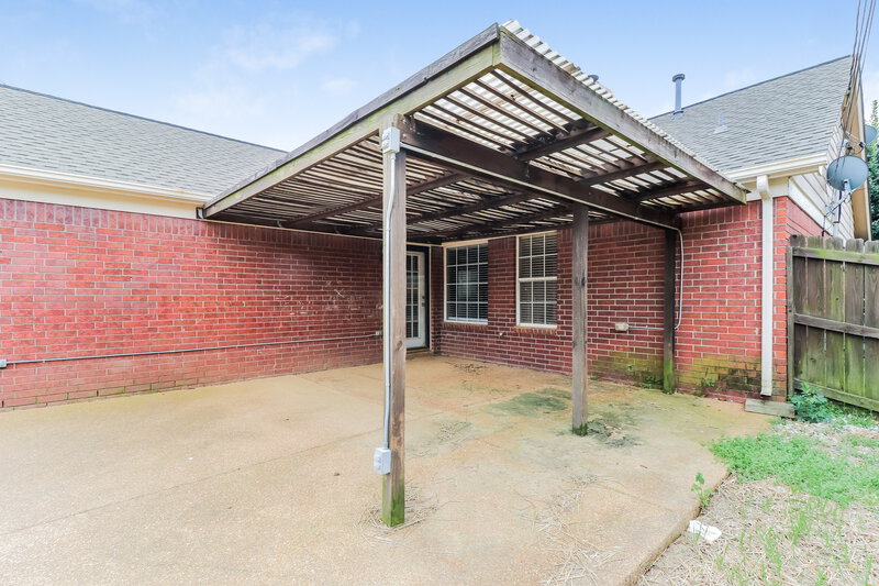 1,675/Mo, 8420 Palm Springs Dr Cordova, TN 38016 Rear View 3