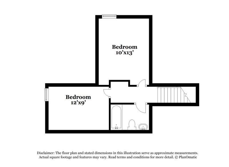 1,565/Mo, 3220 Garrison Park Circle Memphis, TN 38119 Floor Plan View 2