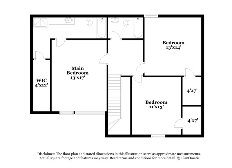 1,615/Mo, 10087 Branley Oak Dr Cordova, TN 38016 Floor Plan View 2