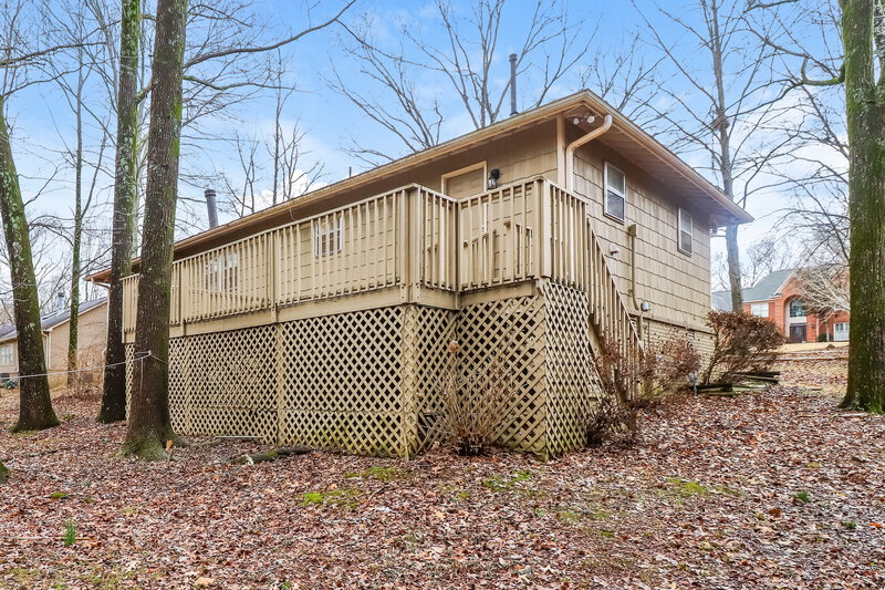 1,900/Mo, 9091 S Wilderwood Ln Cordova, TN 38016 Rear View