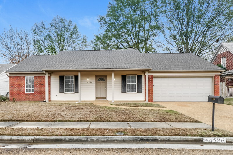 1,575/Mo, 4586 Kings Grant Dr Memphis, TN 38125 External View