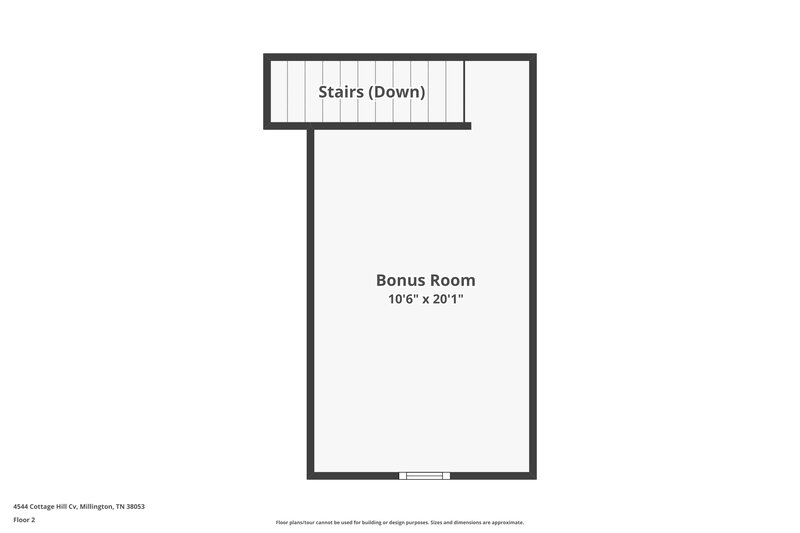 1,545/Mo, 4544 Cottage Hill Cove Millington, TN 38053 Floor Plan View 2