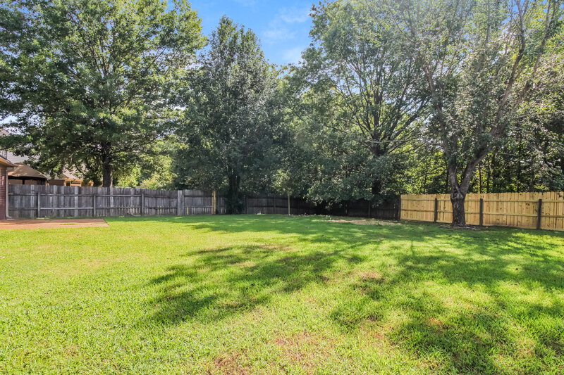 1,895/Mo, 2362 Oak Springs Dr Cordova, TN 38016 Backyard View