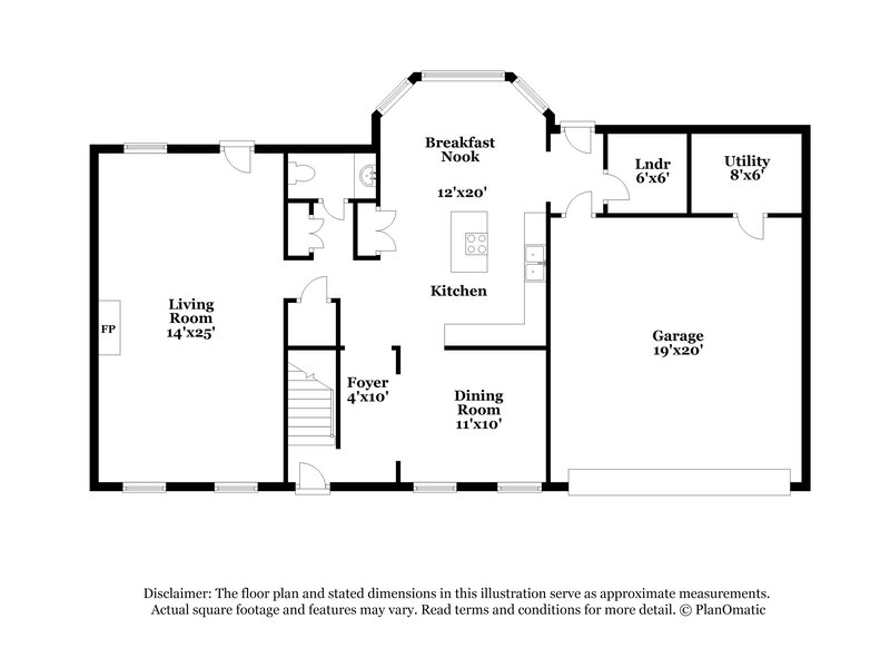 3,780/Mo, 7363 Richmond Rd Memphis, TN 38125 Floor Plan View