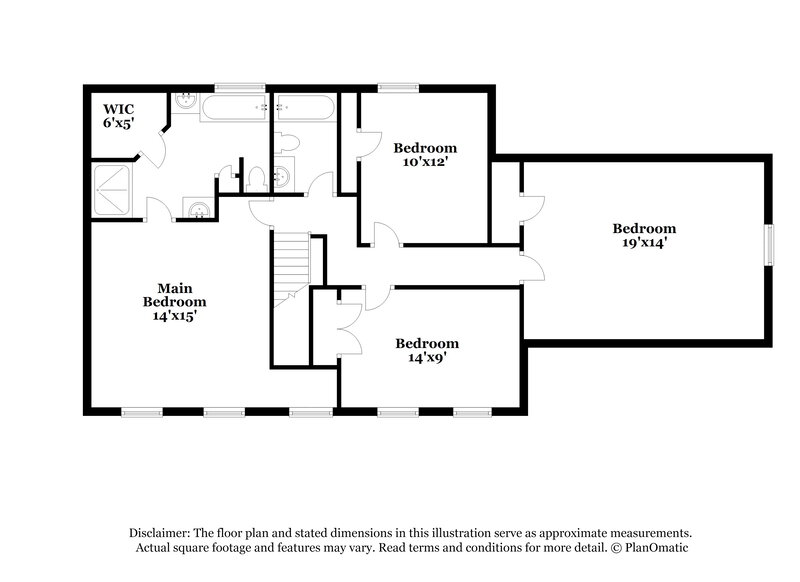 3,780/Mo, 7363 Richmond Rd Memphis, TN 38125 Floor Plan View 2