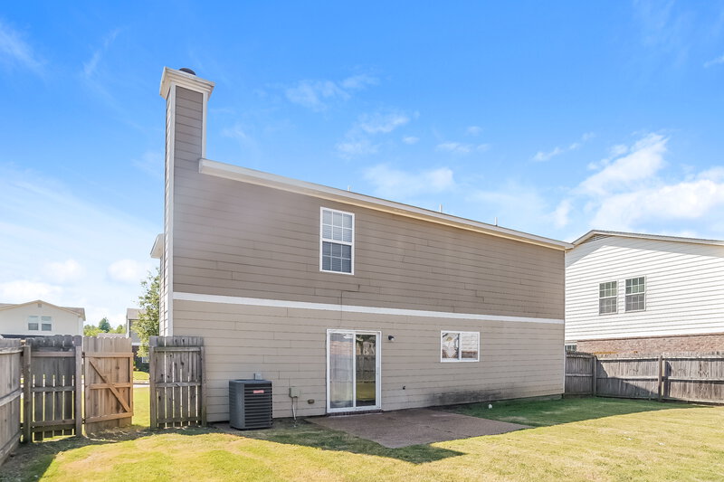 1,980/Mo, 10038 Chariden Dr Cordova, TN 38016 Rear View