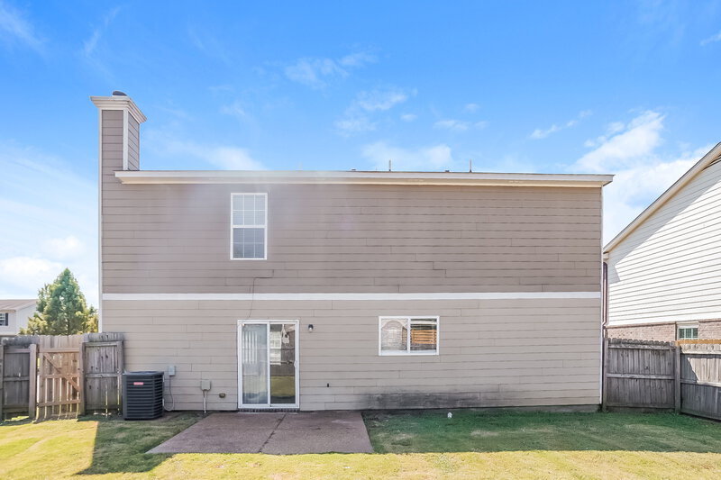 1,980/Mo, 10038 Chariden Dr Cordova, TN 38016 Rear View 2