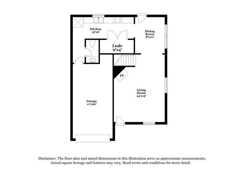 1,685/Mo, 1209 Calebs Ridge Dr Cordova, TN 38018 Floor Plan View
