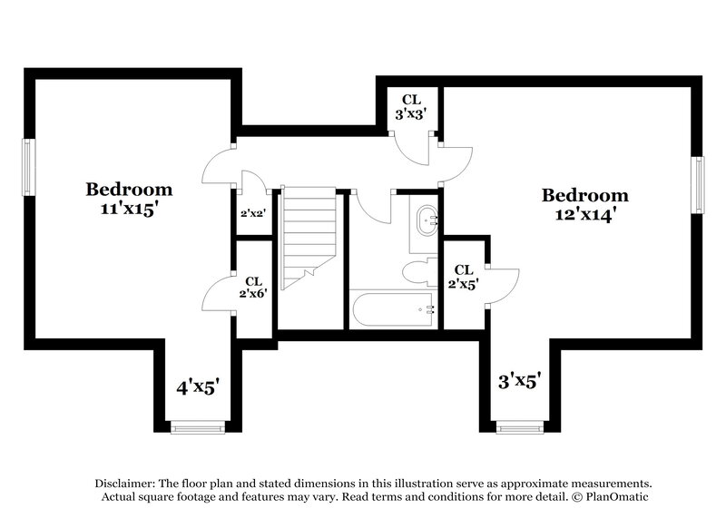 1,635/Mo, 2691 Country Lawn Cove Memphis, TN 38133 Floor Plan View 2
