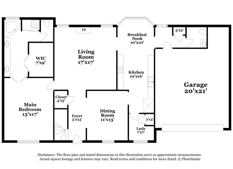 2,710/Mo, 5053 Winberry St Arlington, TN 38002 Floor Plan View 2