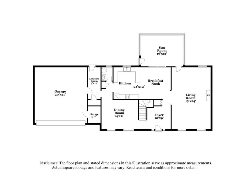 2,050/Mo, 405 Locust Grove Dr Cordova, TN 38018 Floor Plan View 2